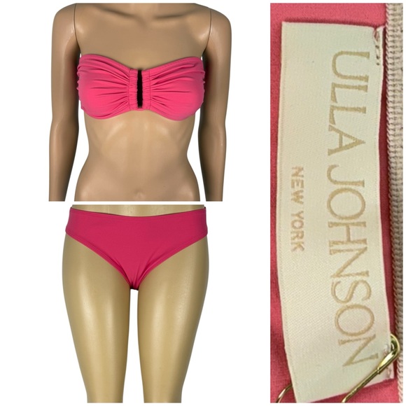 Ulla Johnson Womens Medium Bikini Set 2 Pieces Honeysuckle Santorini Dani NWT - Picture 1 of 16